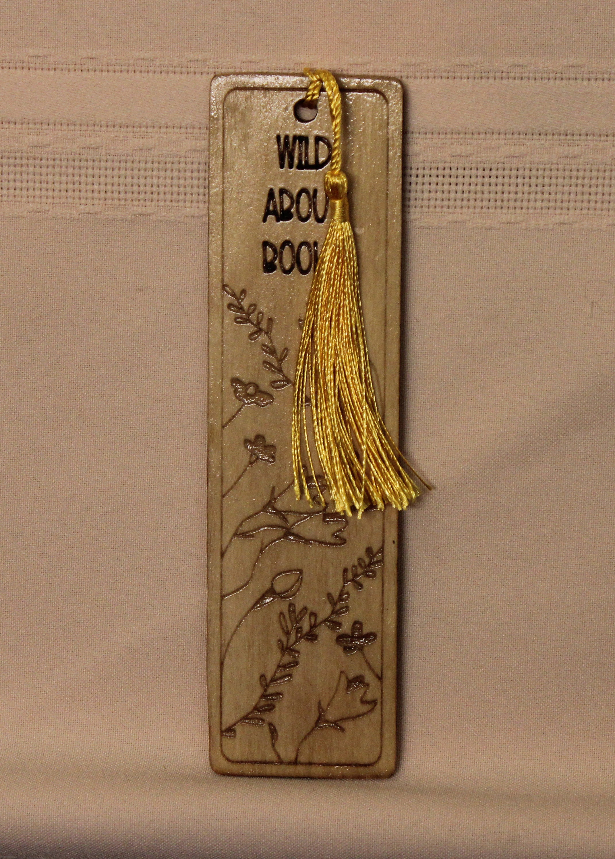 Bookmark with Colored Tassel