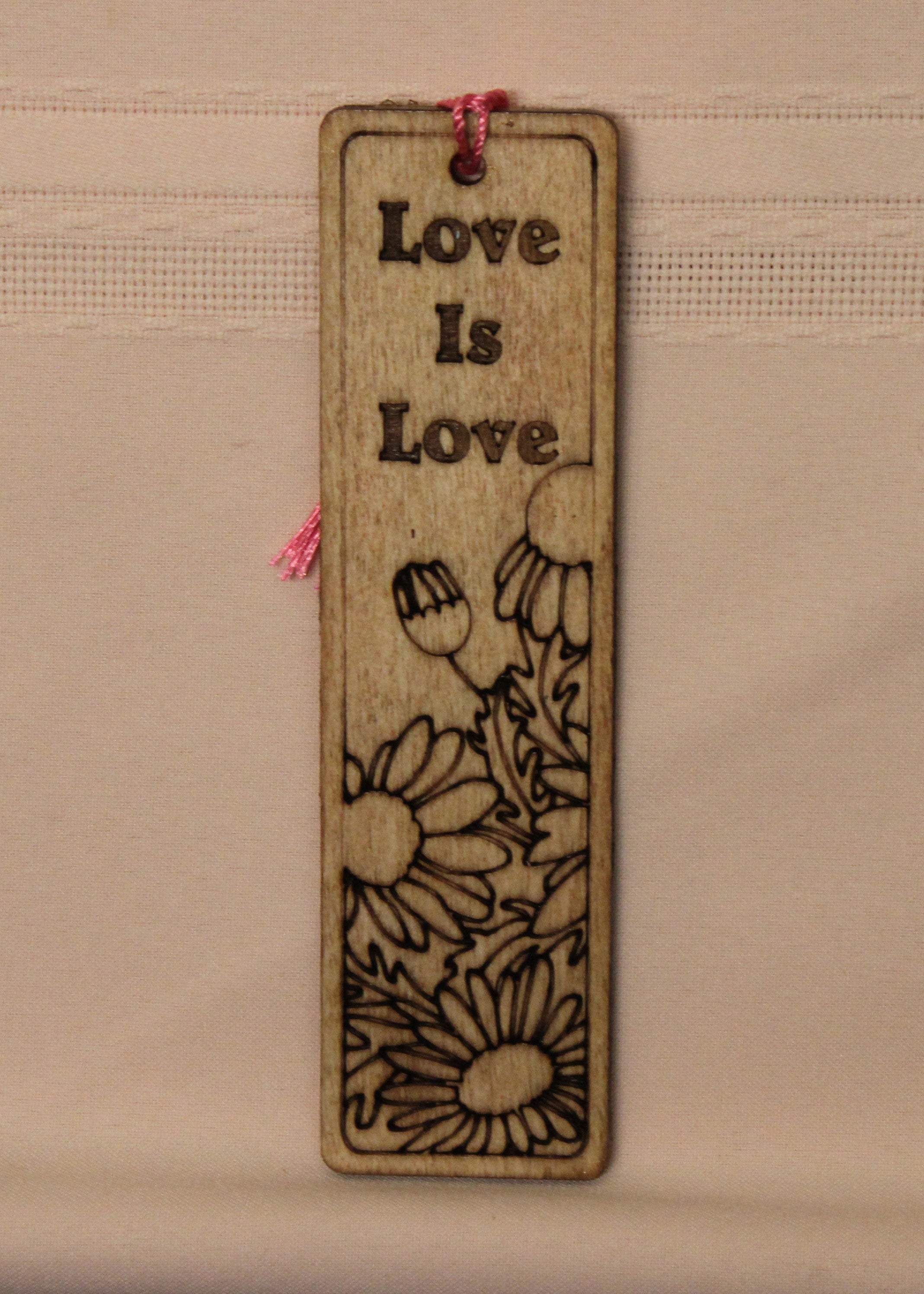 Bookmark with Colored Tassel
