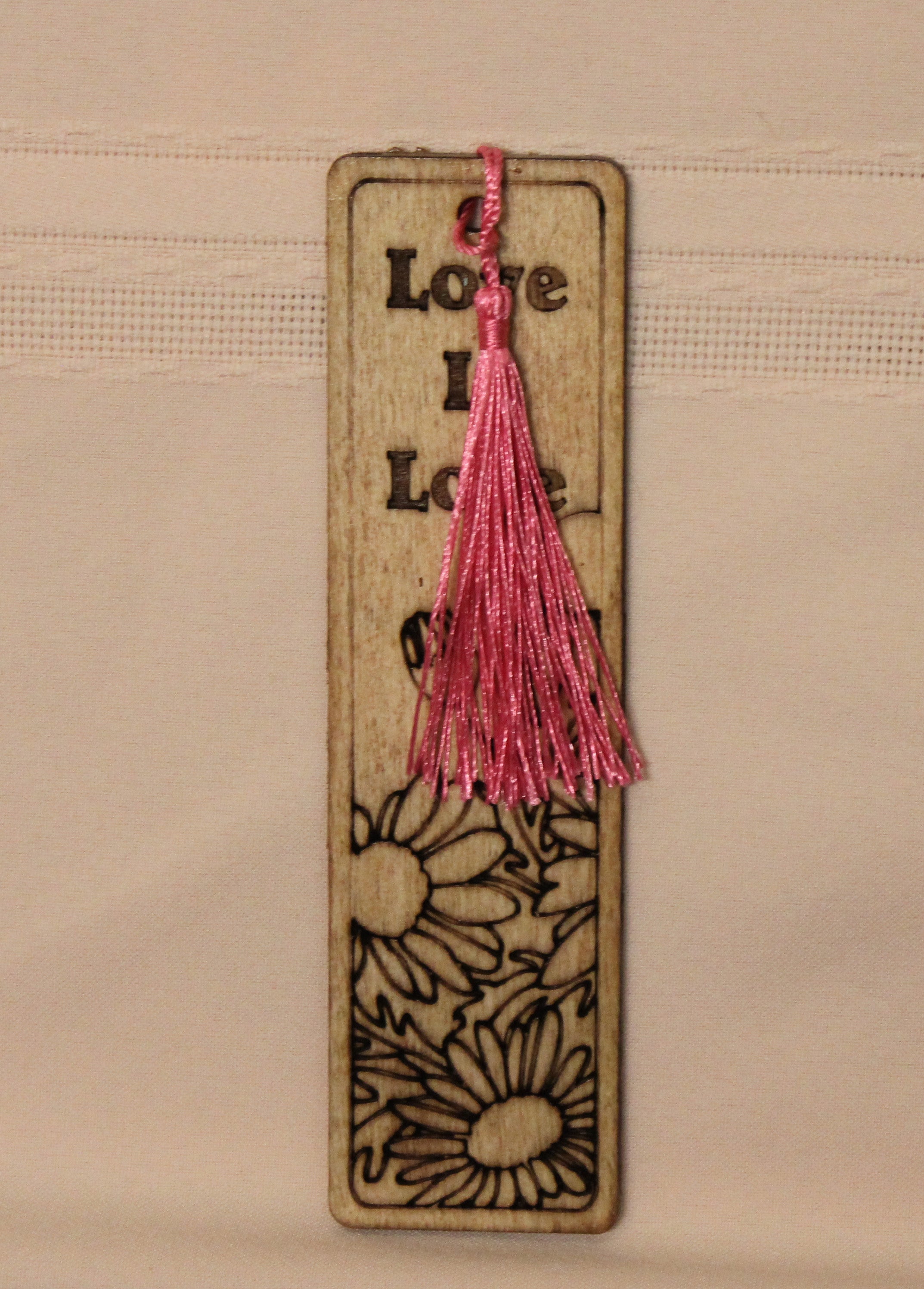 Bookmark with Colored Tassel