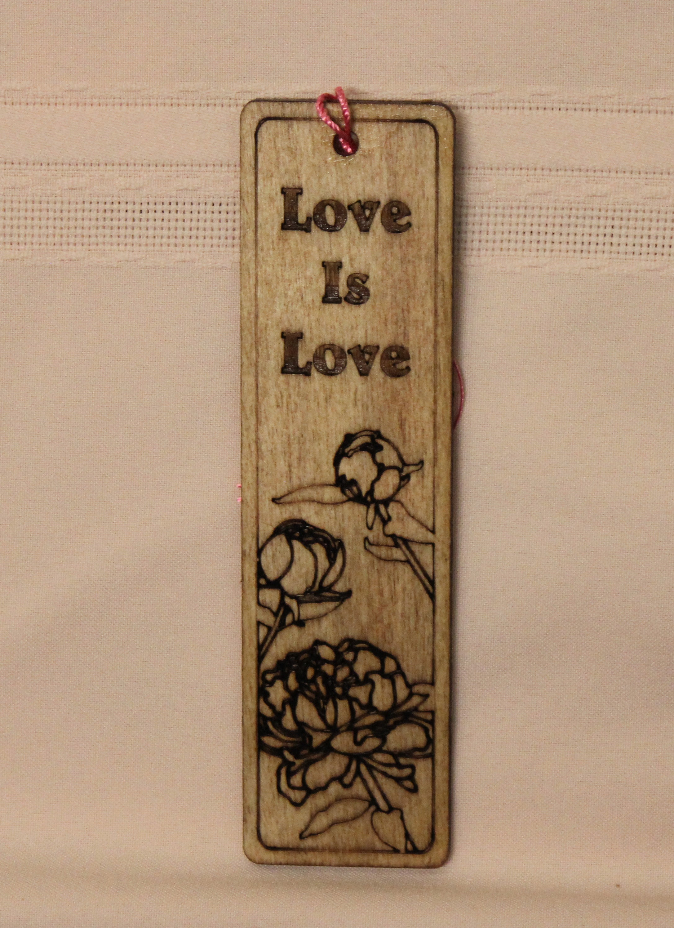 Bookmark with Colored Tassel