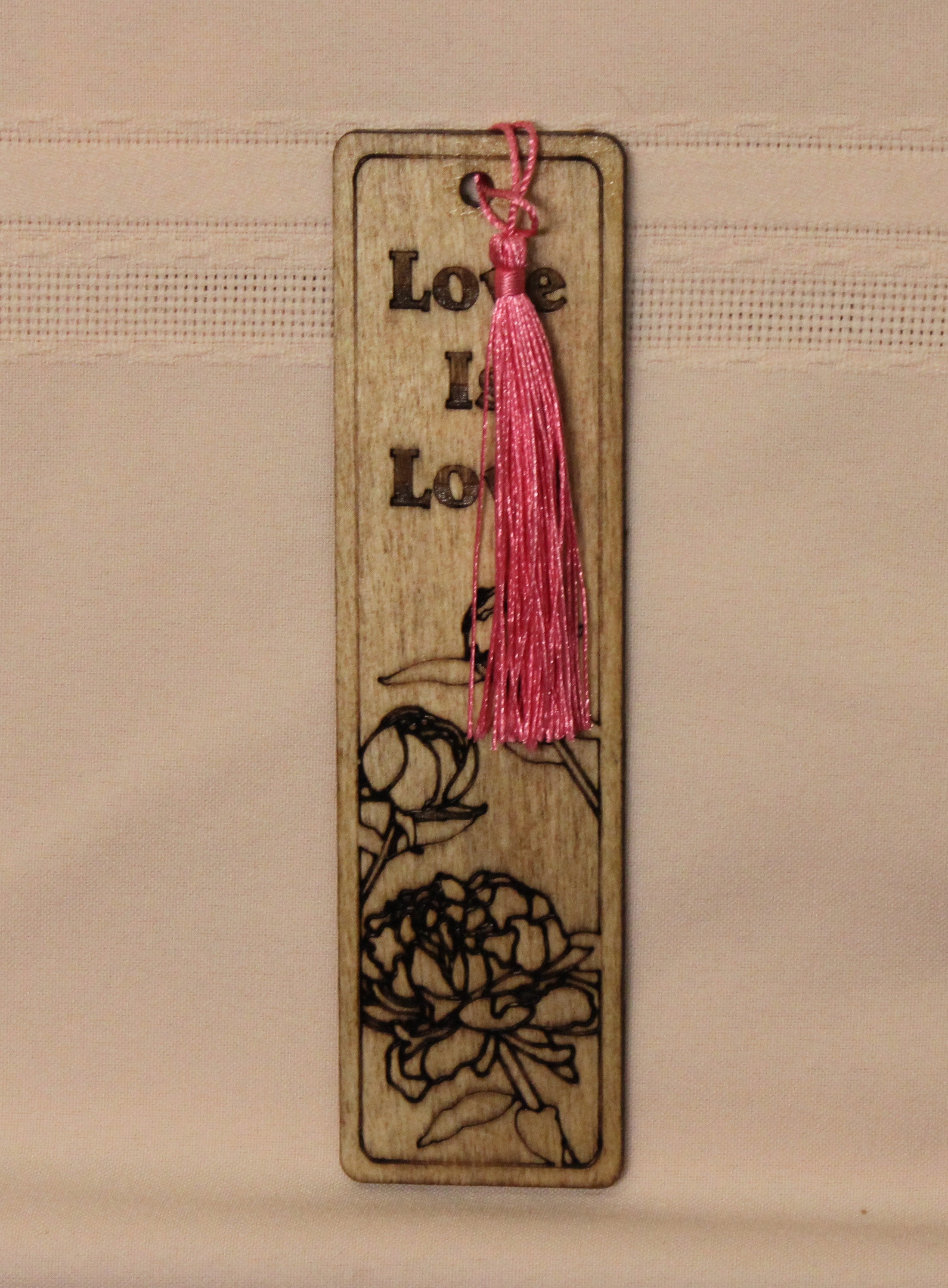 Bookmark with Colored Tassel