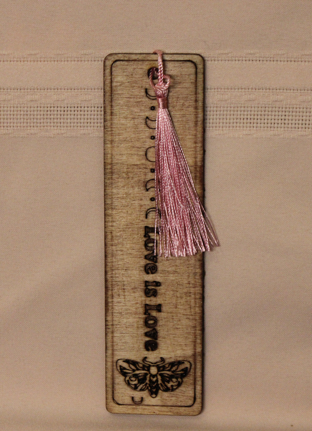Bookmark with Colored Tassel