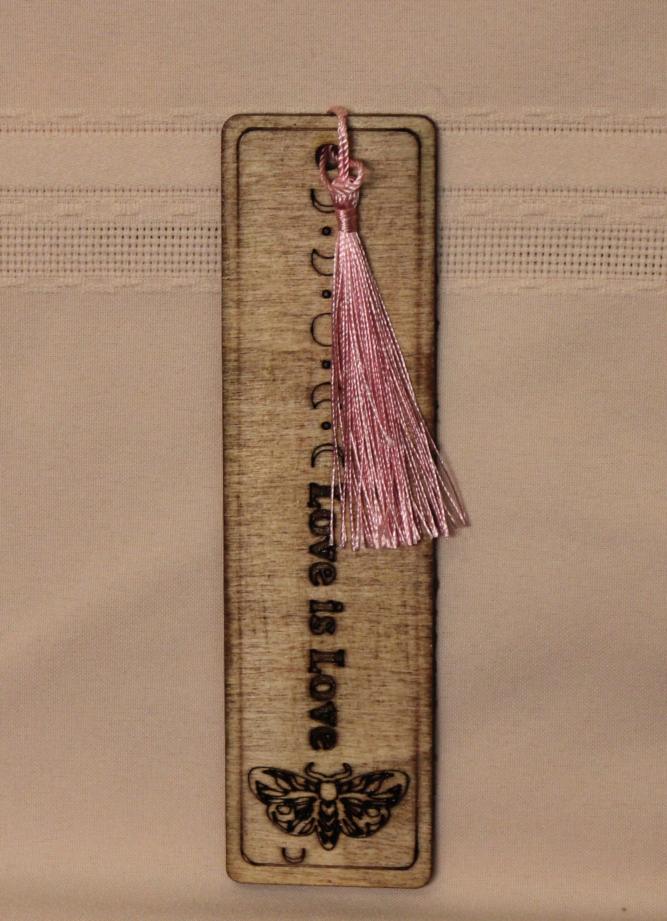 Bookmark with Colored Tassel